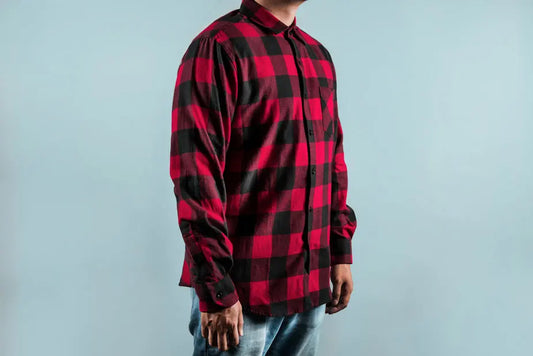 Chequered Red Shirt-al-test-sg